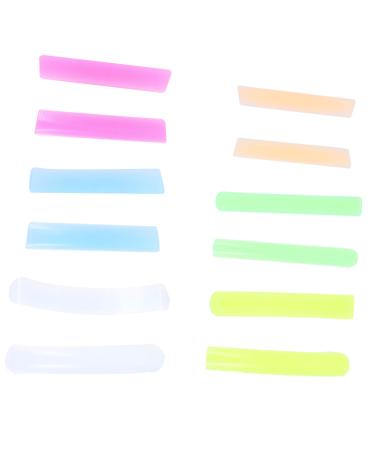 Angoily 18 Pairs Silicone Pad for Hot Eyelashes Reusable Eyelash Lift Pads False Eyelash Curling Root Lash Perming Tool Lash Perm Pad Lash Lift Curler Lash Tool Silica Gel Pearlescent Baby
