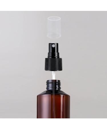 TIANZD 6 Pieces Empty 100 ml Brown PET Plastic Fine Mist Pump Spray Bottles with Black Sprayer for Cosmetic Perfume Water Travel Portable Containers Refillable 1x Funnel 100ml - Buy Online on GoSupps.com