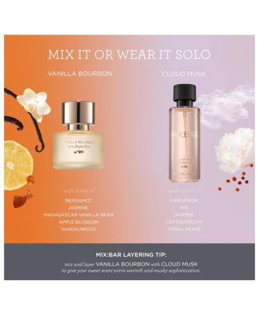 MIX:BAR Perfume for Women - Vanilla Bourbon Fragrance - Eau de Parfum Spray 1.7oz - Buy Online on GoSupps.com