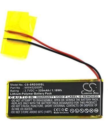 Replacement Battery for Scala Rider Q3 FM Solo - WW452050PL - 320mAh/3.7V - International Shipping Available - Buy Online on GoSupps.com