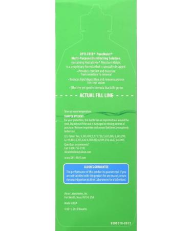 Opti-Free Pure Moist Disinfecting Contact Lens Cleaning Solution - 2x14 Oz | Best International Shipping - Buy Online on GoSupps.com