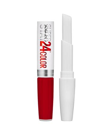 Maybelline New York Super Stay 24H Liquid Lipstick No. 560 Red Alert - Long-lasting & Waterproof 5g - Buy Online on GoSupps.com