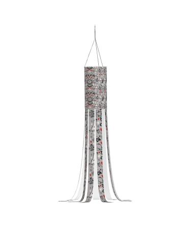 French Fashion Model Ferrets Halloween Windsock Ghost Flag 40" Halloween Outdoor Hanging Decorations Garden Window Yard Decor - Buy Online on GoSupps.com