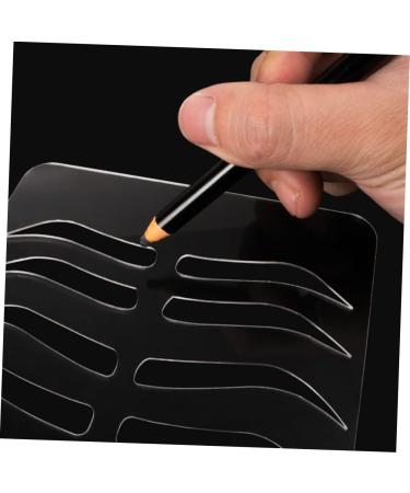 Balacoo Shape Women Draw Mold for Acrylic Lip Practical Practicing Shaper Tool Exercise Brow Drawing 21.5x14.7cm Transparent - Buy Online on GoSupps.com