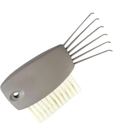 FOMIYES Ensemble De 3 Outils De Nettoyage De Brosse Cheveux Ergonomiques 2 En 1 Pour Enlever Les Poils Mouill s 11.50X6.50X1.00CMx3pcs gris clairx3pcs - Buy Online on GoSupps.com