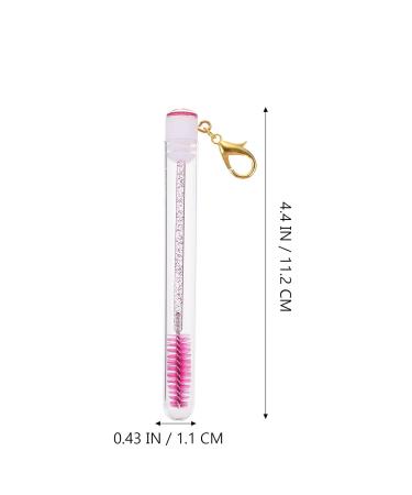 Buy 4-Piece Rosy Eyelash Brushes & Makeup Kits for Women & Girls | 10 cm Eyelash Extensions & Eyebrow Brushes with Key Rings - International Shipping Available - Buy Online on GoSupps.com