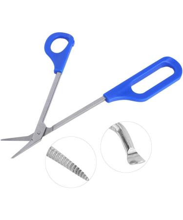 Long Handle Toenail Scissors with Ingrown Toenail File Stainless Steel Long Handled Clipper Manicure Pedicure Kit Set for Adult Seniors - Buy Online on GoSupps.com