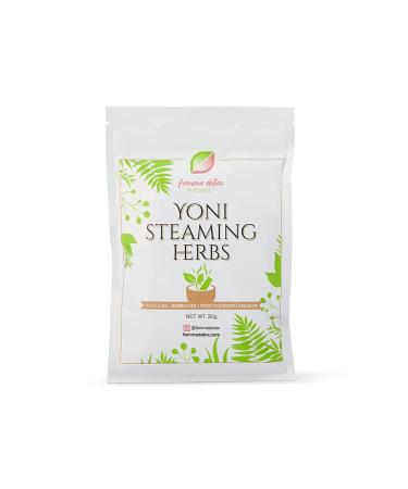 Femme Detox Yoni Steam Herbs for Cleansing Yoni Herb Kit for Feminine Care | Yoni Steaming Herbs to Maintain pH Balance for Women Organic Yoni Steam Kit - 30 Grams 1.06 Ounce (Pack of 1)