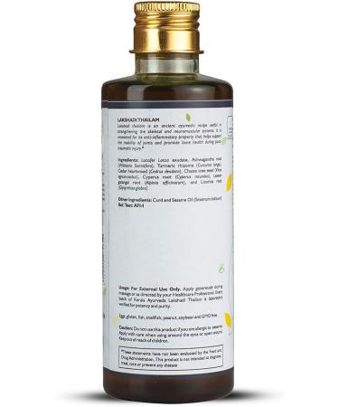 Kerala Ayurveda Children s Daily Wellness Oil - Lakshadi Thailam for Healthy Joint Mobility & Bone Health | 6.8 Fl Oz | Best Daily Body Massage Oil for Kids - Buy Online on GoSupps.com