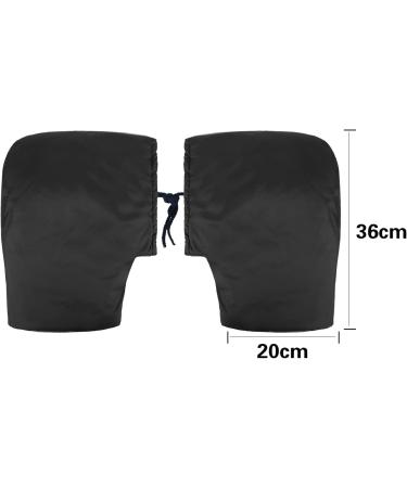 Shop Ibluelover Waterproof & Windproof Motorcycle Gloves - Winter Warm Handwash Handling Gloves for Cycling & Scooters - Plush Lining & Handlebar Accessories - Black - Buy Online on GoSupps.com