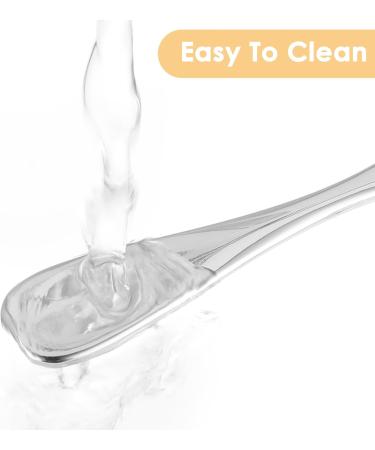 Sibba Mini Spoon Face Spatula Makeup Small Skincare For Cosmetics Mask Make Up Tool Beauty Skin Care Lotion Cosmetic Facial Spatulas Cream Product Moisturizer Applicator Tiny Scoop Lip Scooper Silver - Buy Online on GoSupps.com