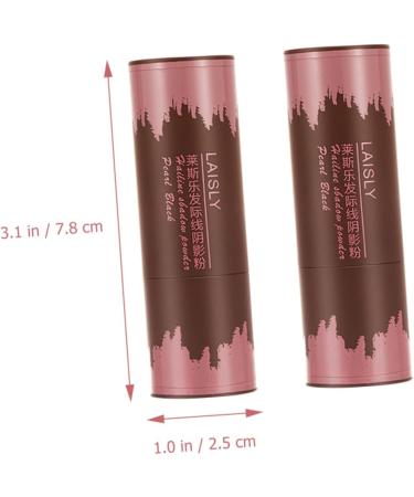 FRCOLOR 6 Pcs Repair Sculpting Contour Powder Hairline Powder Black Sponge Shading Sponge Root Concealer Powder Powder for Women Shadow Abs Filling Eyebrow Pencil 1 count (Pack of 1) Blackx3pcs - Buy Online on GoSupps.com