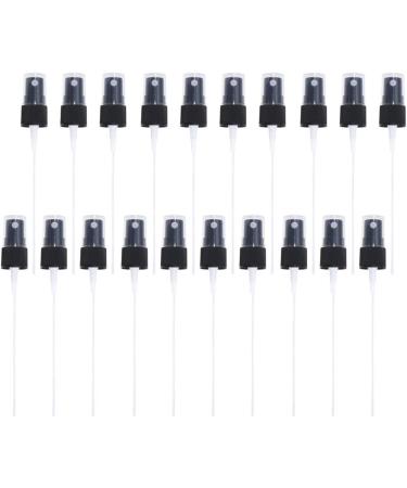 Minkissy 50ml Fine Fog Pump Spray Attachment for Glass Bottles - Black Replacement Lid for Perfume & Liquid - International Shipping Available - Buy Online on GoSupps.com
