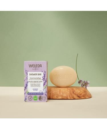 Weleda Lavender and Vetiver Shower Bar Clear - Buy Online on GoSupps.com