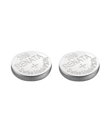 Renata Watch Battery Swiss Made Renata 389 or SR1130SW Or AG10 1.5V (2 Batteries 389 or SR 1130 SW)