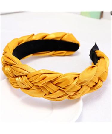 WENLII Twist Braided Headband Women's Hair Accessories | Sponge Block Bangs Headdress (Color D, Size 1) - Buy Online on GoSupps.com