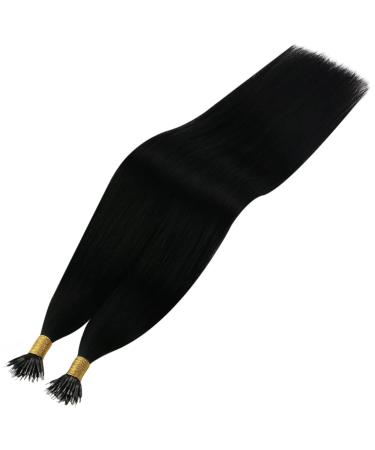 Youngsee Nanoring Hair Extensions - Real Black Hair 35cm 50g Short Nano Beads for International Shipping - Buy Online on GoSupps.com