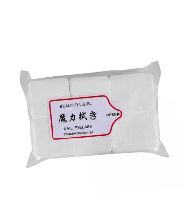 minkissy Cleaning Nail Oil Cotton 540 Sheets Sheets Lash Glue Remover Lash Remover Makeup Wipe Cotton Discharge Makeup Cotton Discharge Nail Oil Remover Cotton Pads White Clean Clean Skin