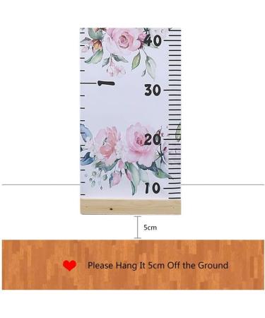 Baby Growth Chart Ruler Kids Growth Chart Wall Ruler for Measure Childrens Height Changes 200cm x 21cm - Buy Online on GoSupps.com