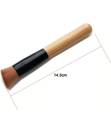 SHUBEIEUMI Foundation Makeup Brush Perfect for Blending Liquid Application for Concealer Powder Cream - Buy Online on GoSupps.com