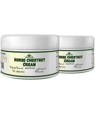 Buy Horse Chestnut Cream 4oz - Effective Varicose Veins Relief | Castano de Indias - Buy Online on GoSupps.com