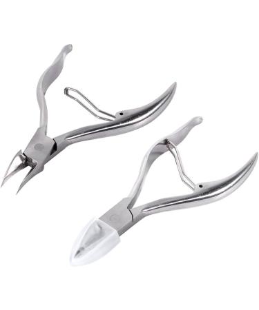 Professional Toe Nail Clippers for Thick Nails Stainless SteelToenail Clippers Ingrown and Cuticle Nipper Trimmer Manicure Tools - Buy Online on GoSupps.com