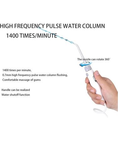 GeRRiT Water Flosser for Teeth Dental Oral Irrigator with 6 Jet Tips 600ml Water Tank Non-Slip Base Quiet Electric Water Flosser for Braces Care Clean - Buy Online on GoSupps.com