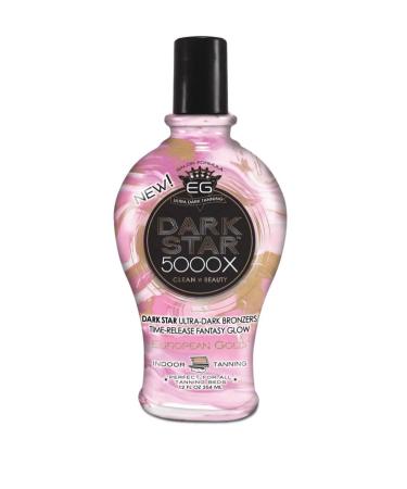 European Gold Dark Star 5000X Indoor Tanning Lotion for Tanning beds 12 fl oz
