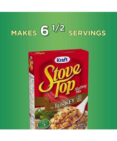 Stove Top Turkey Stuffing Mix 170g | Perfect Stuffing Side at Any Family Meal | Pack of 2 - Buy Online on GoSupps.com