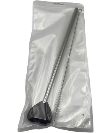 Multifunctional Straw Lip Healthy Straw Useful Metal Sipping Tool Healthy and Convenient Beverage Supplies Metal Drinking Straws - Buy Online on GoSupps.com