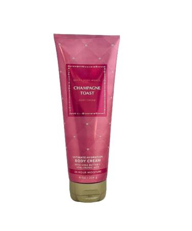 Bath & Body Works Champagne Toast Signature Collection Ultimate Hydration Body Cream For Women 8 Fl Oz (Champagne Toast) 1 8 Ounce (Pack of 1)