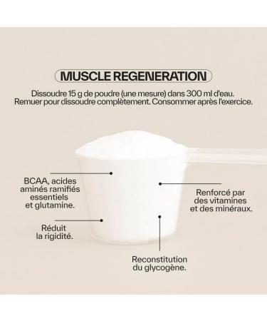 NDL Pro Health Muscle Regeneration - BCAA Branched Essential Amino Acids 2:1:1 Glutamine Vitamins & Minerals for Post-Workout Muscle Recovery Berries 300 g by Rafa Nadal - Buy Online on GoSupps.com