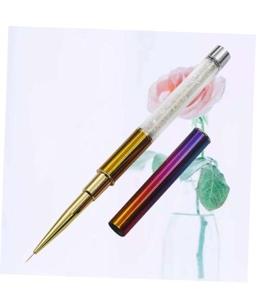 FRCOLOR Nail Art Brush Pen Nail Painting Pens Nail Paint Marker Manicure Brush Manicure Accessories Pull Pen Colorful Small Pen Nail Dotting Pen Nail Painting Pen Nail Art Liner Size 1 As Shown - Buy Online on GoSupps.com