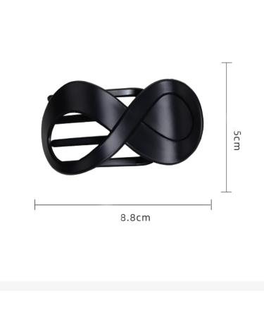 Buy French Hair Clips for Women | Large Matte Hairpin Set for Thick & Thin Hair - Elegant Accessories in Brown Blue Purple & Gray - Buy Online on GoSupps.com