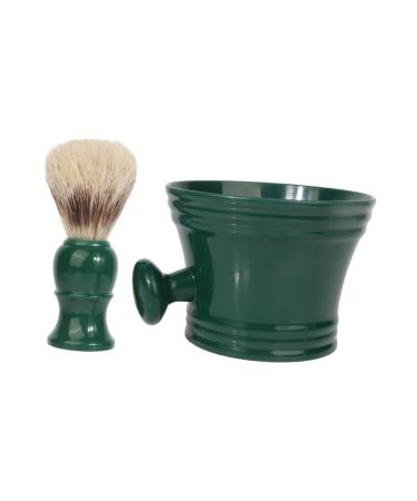 Perfeclan shaving bowl wet razor cup with shaving brush durable smooth lightly foaming shaving soap and cream bowl for the birthday husband