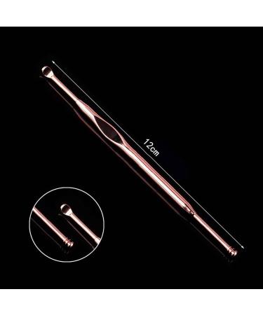 TARVIT Stainless Steel Ear Wax Removal Tools | Double-Ended Earpick & Spiral Curette for Effective Ear Cleaning - Buy Online on GoSupps.com