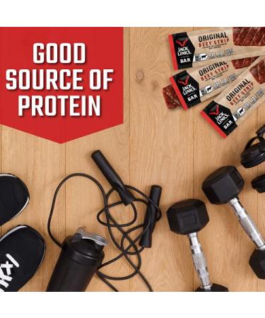 Jack Link's Beef Jerky Bars - 12 Count  7g Protein  Keto & Gluten Free Snacks - Buy Online on GoSupps.com