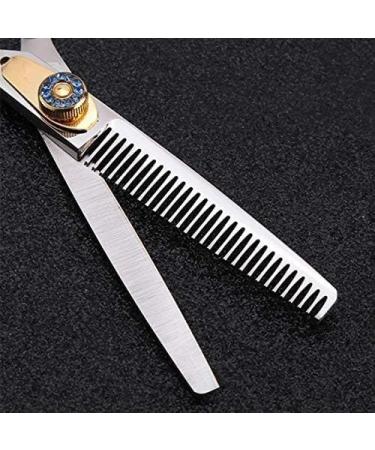 Professional 6 Inch Gold Gem Hair Cutting Scissors Set - Thinning & Barber Shears for Hairdressers | International Shipping Available - Buy Online on GoSupps.com