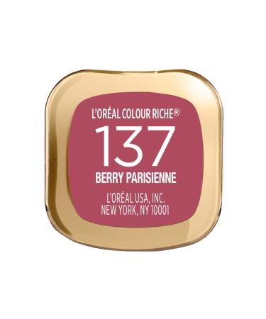 L'Oreal Paris Colour Riche Lipstick 137 Berry Parisenne - Satin Finish - Buy Online on GoSupps.com