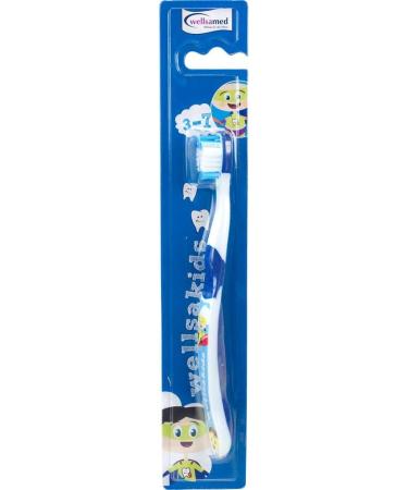 Wellsamed Wellsakids Children's Toothbrush - Pack of 6 for Ages 3-7 | Best Kids Oral Care - Buy Online on GoSupps.com