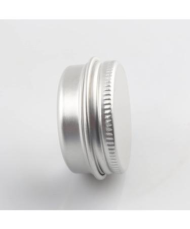 empty jars with lids cosmetic jar B0CL9KV58748 PC 10ml Blue Empty Round Aluminium Tins with Screw Lids Storage Jars Cosmetics Containers Pots with 6 Spatula (Color : Gold Size : 15ml) (Color : Silve - Buy Online on GoSupps.com