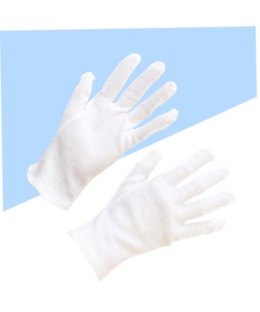 GLEAVI Hair Dye Gloves 24 Pairs Dry Hands Gloves Hand Moisturizer Gloves Dustproof Gloves Warm Gloves Cosmetic Moisturizing Gloves Work Jersey White Labor Protection Cotton - Buy Online on GoSupps.com