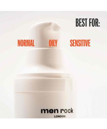 Men Rock Niacinamide Face Moisturiser for Men - Anti-Aging Formula Deep Hydration & Radiant Skin - Enriched with Shea Butter - 50 ml - International Shipping Available - Buy Online on GoSupps.com
