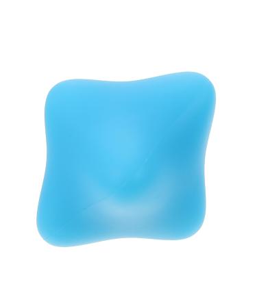 Lurrose handle ball finger massage device finger training fingering finger handle Hand coordination hand-finger exercise device depth massage acupressure emphasize pebbles fingering gyro ball older blue 5.8x5.8cm