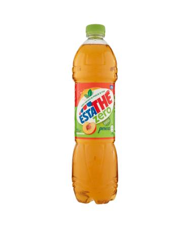 Estath Estath Zero Peach Cold sugar-free with real tea leaf infusion and peach juice gluten-free drink 6 x 1.5L bottles