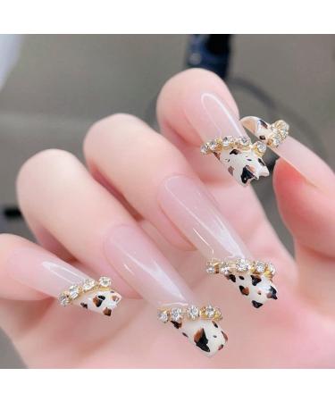 Hot 3D Metal Chain DIY Manicure Shiny Silver Nail Rhinestone Peral Chain Nail Ornament(Small Pearl Chain) - Buy Online on GoSupps.com