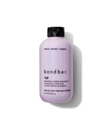 Bondbar Purple Brightening Shampoo for Blonde  Lightened & Gray Hair  Neutralizes Brassiness  Repairs  Protects  Hydrates  Vegan  Cruelty-Free  8 Fl. Oz - Buy Online on GoSupps.com