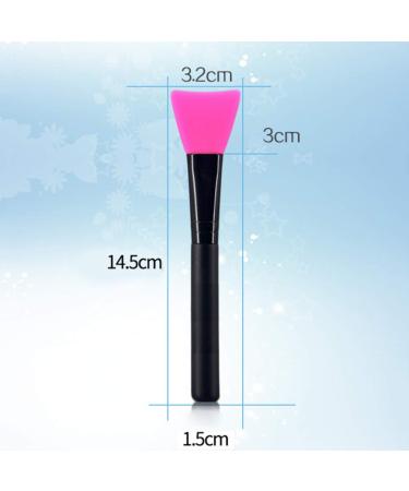 Milisten 6Pcs Silicone Facial Mask Brush Set Perfect for Mud Masks Moisturizers & Body Lotion Premium Skin Care Tools for Spa & Home Use - Buy Online on GoSupps.com