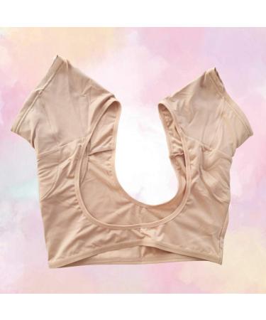 Buy Heallily Sweat Watch Underwear Vest | Women's Armpit Sweat Absorb Pads for Sports & Jogging - Skin Color Size M (29x29cm) - Buy Online on GoSupps.com