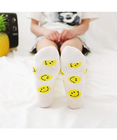 Akamas Funny Ladies Socks - Cute Emoji Ankle Socks Breathable Cotton Perfect Gift for Girls & Teenagers - Buy Online on GoSupps.com